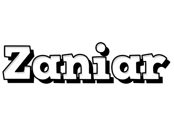 Zaniar snowing logo