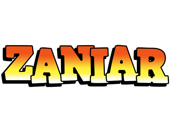 Zaniar sunset logo