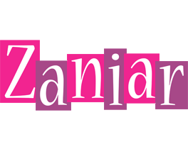 Zaniar whine logo