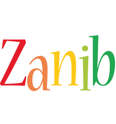 Zanib birthday logo