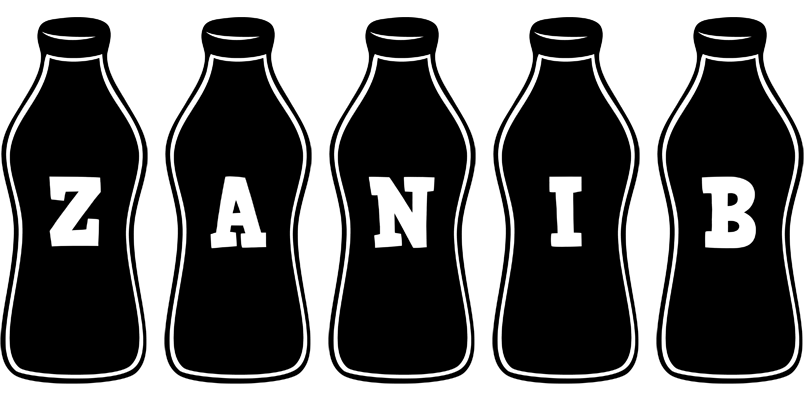 Zanib bottle logo