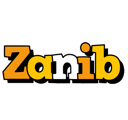 Zanib cartoon logo