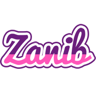 Zanib cheerful logo