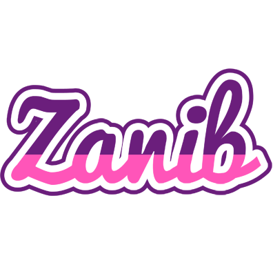 Zanib cheerful logo