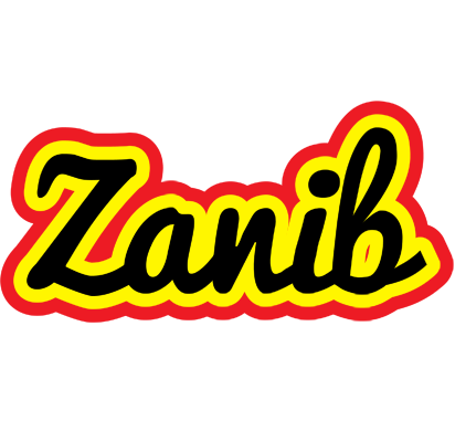 Zanib flaming logo
