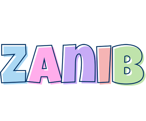 Zanib pastel logo