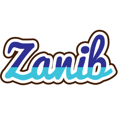 Zanib raining logo