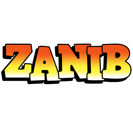 Zanib sunset logo