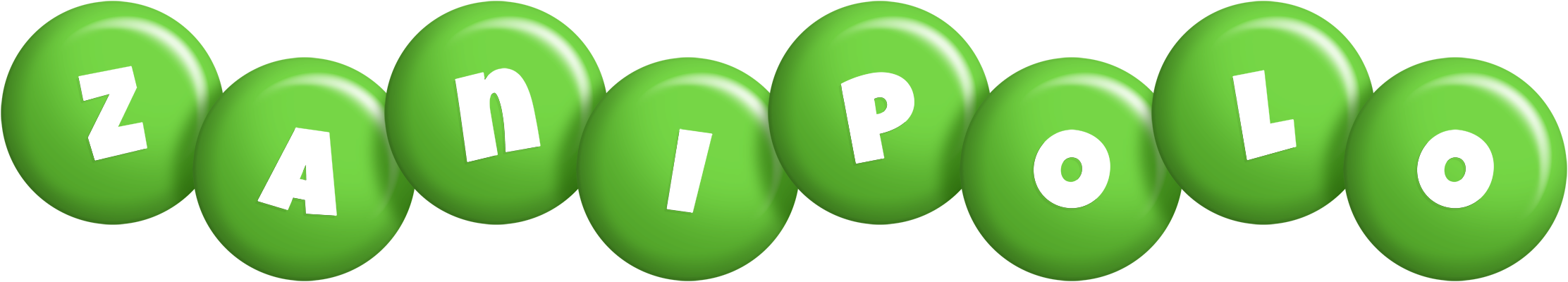 Zanipolo candy-green logo