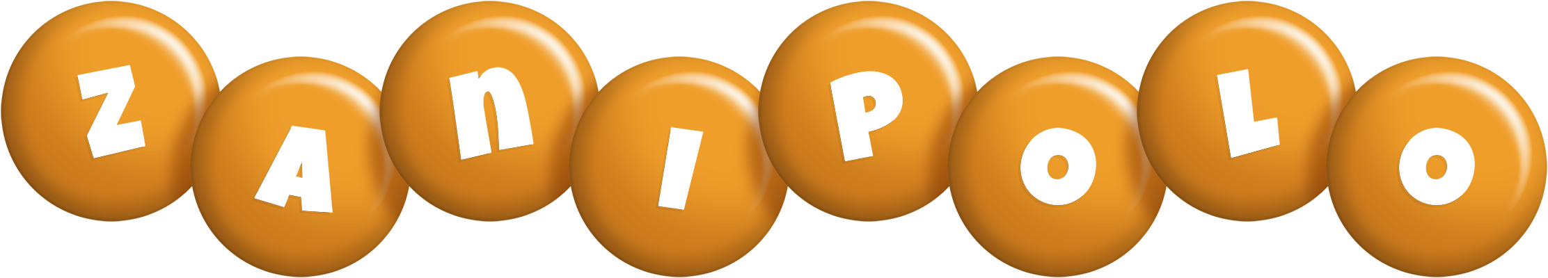 Zanipolo candy-orange logo