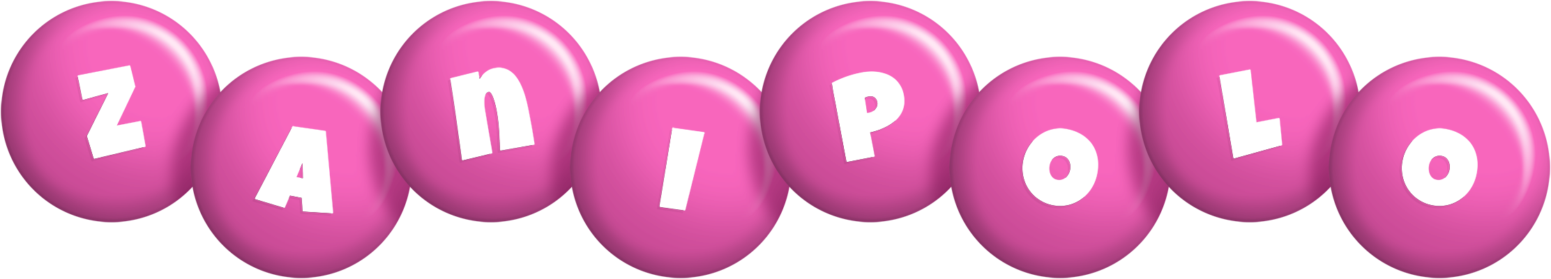 Zanipolo candy-pink logo