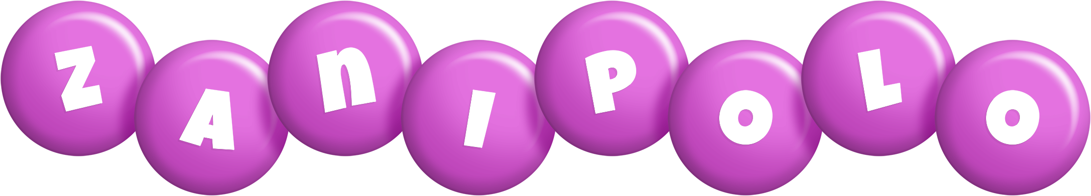 Zanipolo candy-purple logo