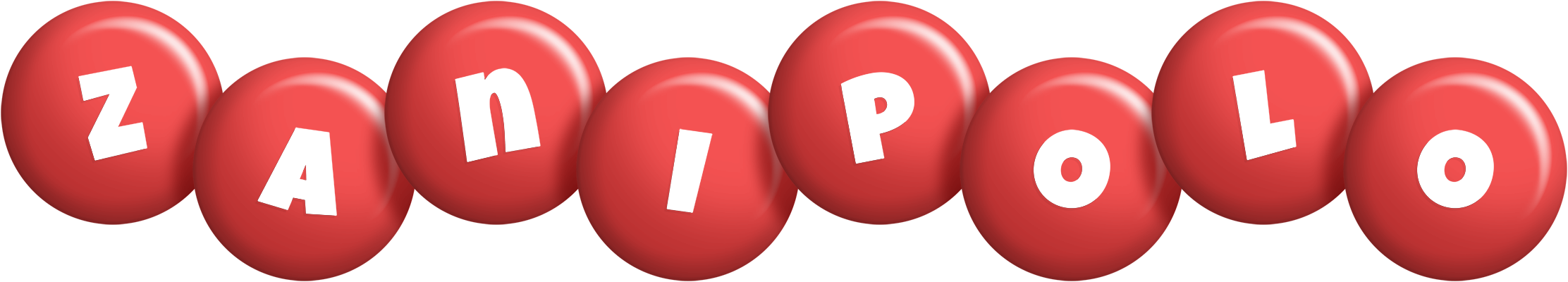 Zanipolo candy-red logo