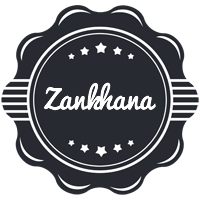 Zankhana badge logo