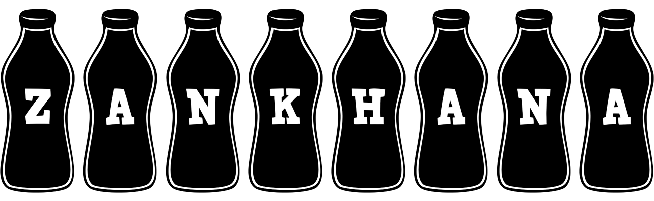 Zankhana bottle logo