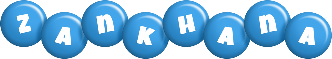 Zankhana candy-blue logo