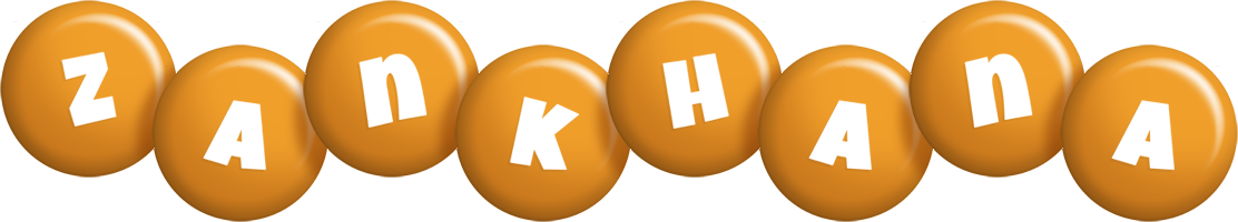 Zankhana candy-orange logo