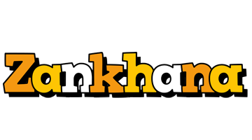 Zankhana cartoon logo