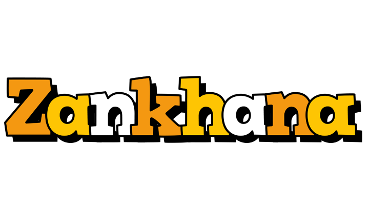 Zankhana cartoon logo