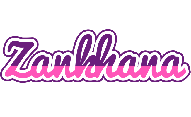 Zankhana cheerful logo