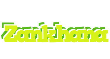 Zankhana citrus logo