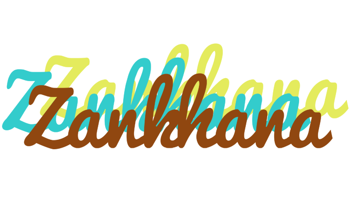 Zankhana cupcake logo