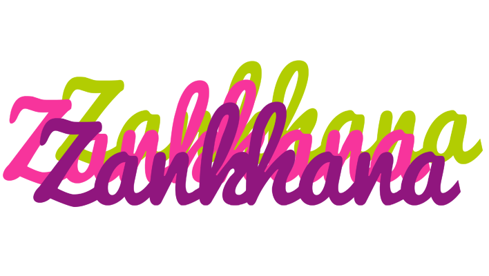Zankhana flowers logo