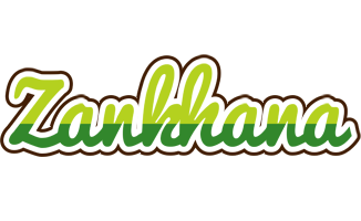 Zankhana golfing logo