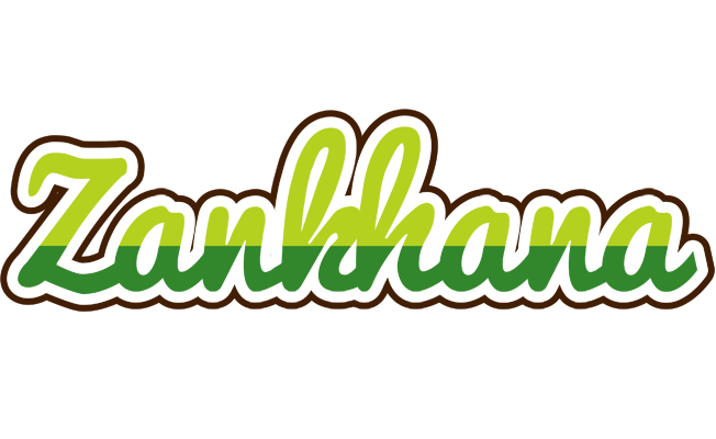 Zankhana golfing logo