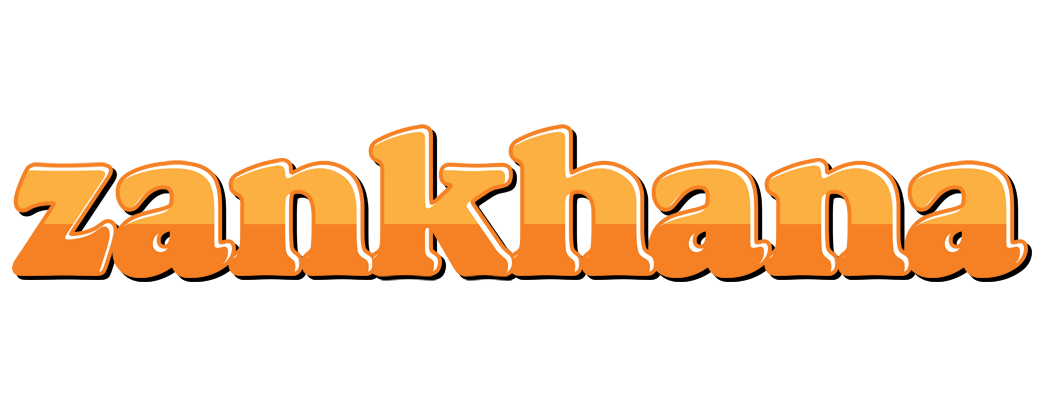 Zankhana orange logo
