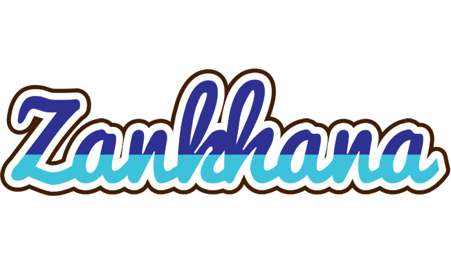 Zankhana raining logo