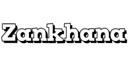 Zankhana snowing logo