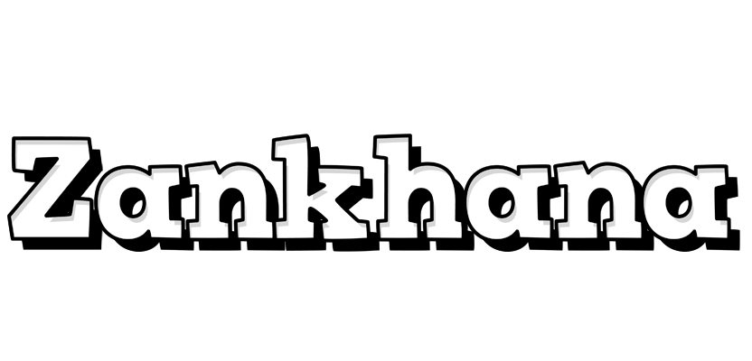 Zankhana snowing logo