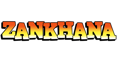 Zankhana sunset logo