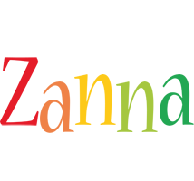 Zanna birthday logo
