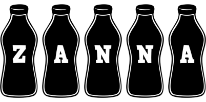 Zanna bottle logo