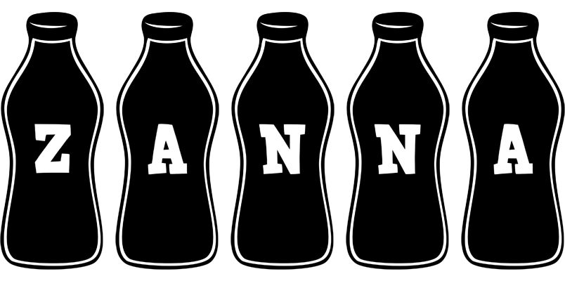 Zanna bottle logo