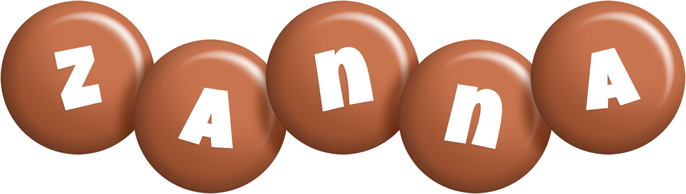 Zanna candy-brown logo