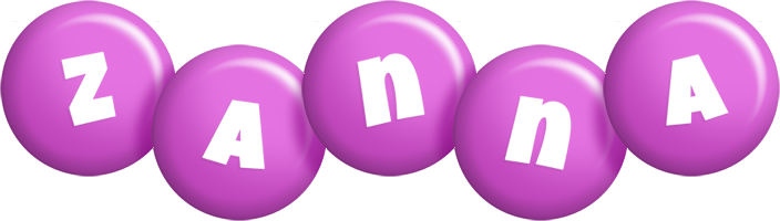 Zanna candy-purple logo