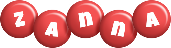 Zanna candy-red logo