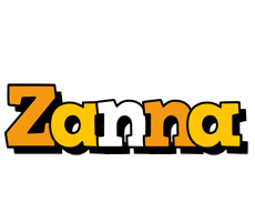 Zanna cartoon logo