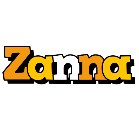 Zanna cartoon logo