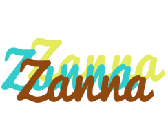 Zanna cupcake logo
