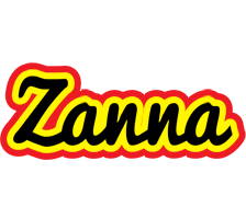 Zanna flaming logo