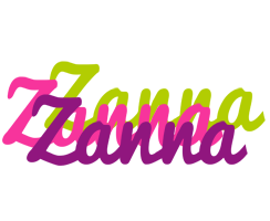 Zanna flowers logo