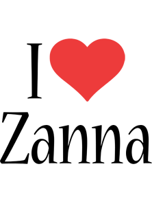 Zanna i-love logo