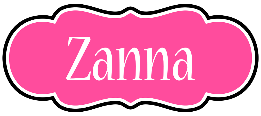 Zanna invitation logo