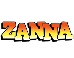 Zanna sunset logo