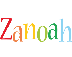 Zanoah birthday logo