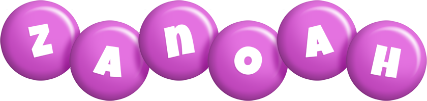 Zanoah candy-purple logo